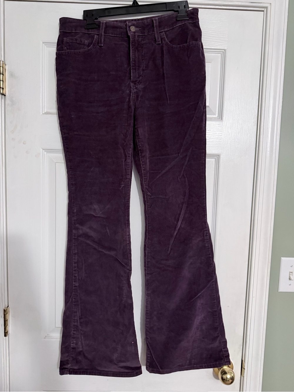 Levi's Plum Corduroy Flare Pants